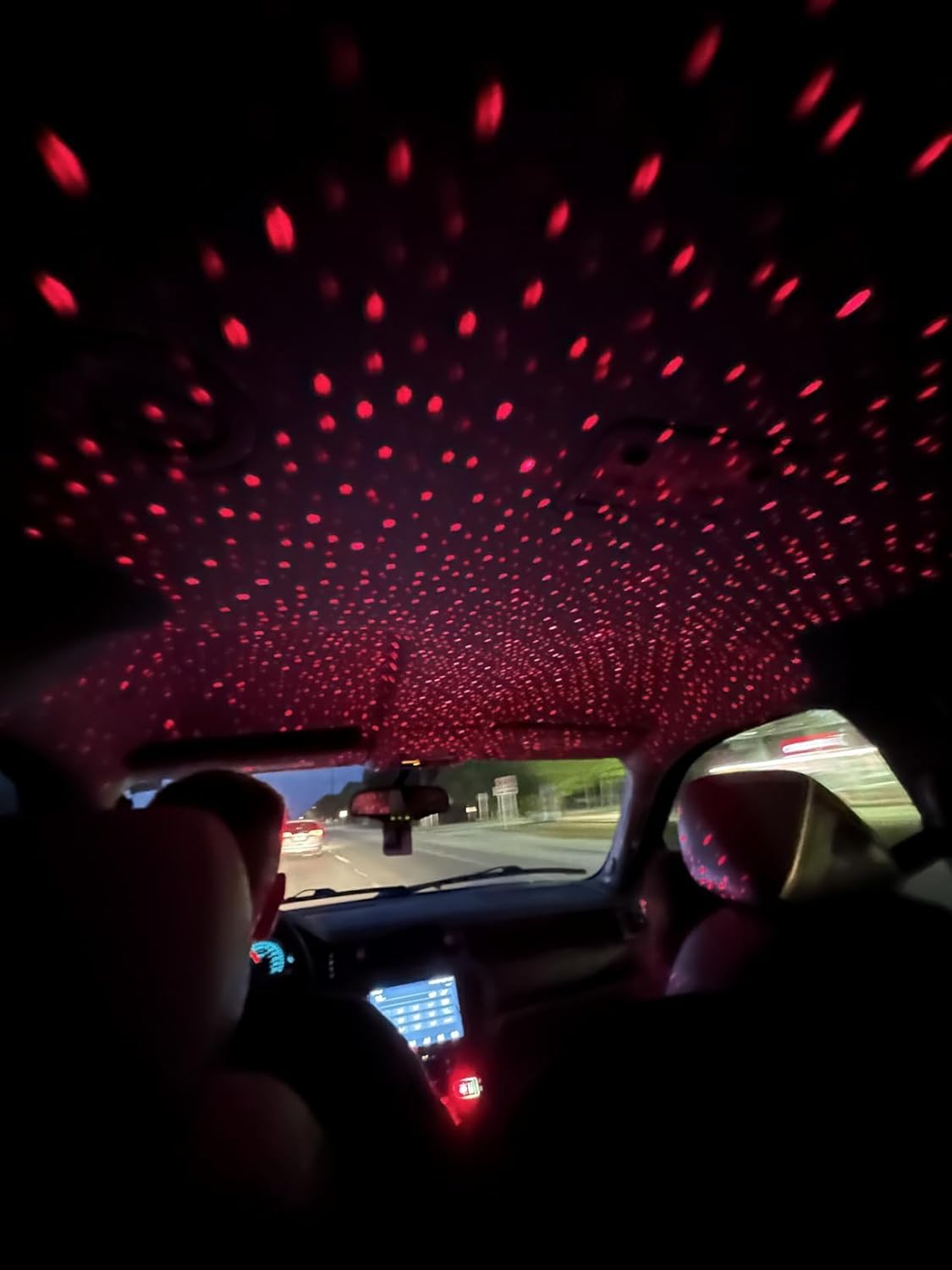 Cargador con luces de estrellas